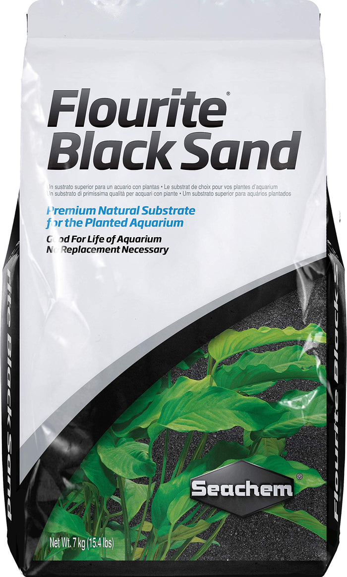 Flourite Black Sand, 15.4 Pound (Pack of 1)