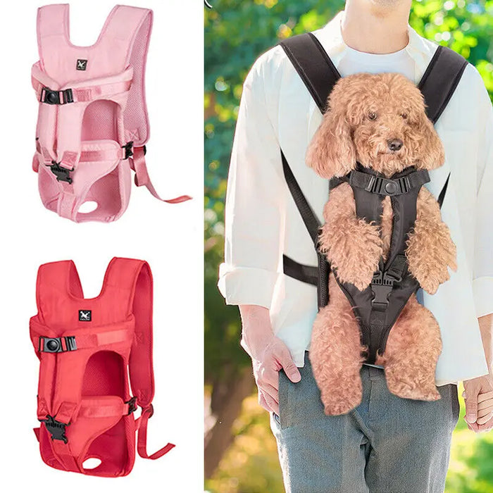 Pet Backpack Carrier Pets Dog Carrier Bag Portable Backpack for Dogs Cat Double Shoulder Carriers Bag Puppy Travel Dog Bags