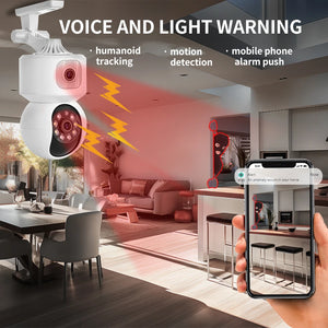 2K 4MP Smart Security Protection Wireless Monitoring  Indoor Baby Pet Monitor 2.4Gwifi Mini IP Camera PTZ Auto Tracking ICSEE