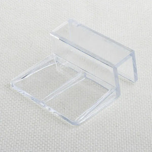 4pcs 6mm/8mm/10mm/12mm Fish Tank Acrylic Clips Aquarium Lid Cover Support Holder Bracket Clamp Stand Aquarium Supply