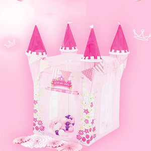 Child Toys Tents Princess Castle Play Tent  Girl Princess Play House Indoor Outdoor Kids Housees Play Ball Pit Pool Playhouse