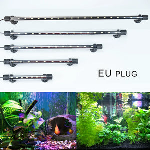 Aquarium Light LED Waterproof Fish Tank Light Underwater Fish Lamp Aquariums Decor Lighting Plant Lamp 18-58CM 220-240V 5730chip