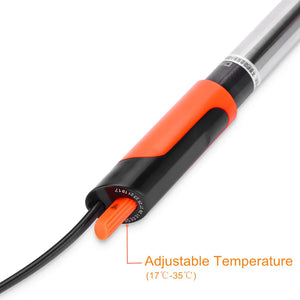 Stainless Steel Submersible Aquarium Fish Tank Automatic Constant Temperature Heating Rod Energy Saving Heater for Fish Tank