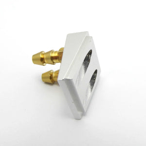 1PC Water Cooling Inlet Pickup Bottom Dual Water Nipple Nozzle for RC Boat MONO Speedboat Hydroplane CAT Marine