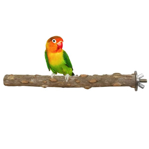 4Pcs Bird Parrot Perch Chew Bite Toys Claw Grinding Prickly Wood Training Play Stand Platform Cage Accessories Bird Supplies