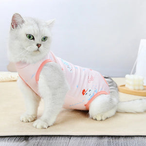 Pet Cat Clothes Dress Cat Retrieve After Surgery Clothing Pet Wound Anti-mite Sterilization Pet Supplies Surgical Recovery Suits