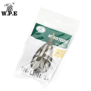 W.P.E Carp Fishing Accessories Method Feeder 40g-80g Rig Hair Europe Carp Fish Group Hook Rig Carp Fishing Feeder Tackle