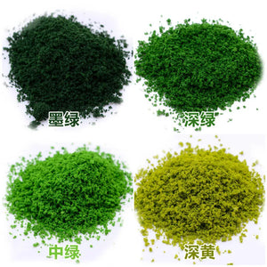 DIY Accessories Simulation Tree Leaves/Flower Lawn Fairy Garden Miniature/Terrarium Bonsai Decoration 20g