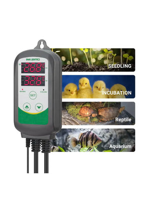 INKBIRD ITC-308-WIFI Heating&Cooling Temperature Controller Smart Calibratable Outlet Thermostat with Waterproof Aquarium Probe