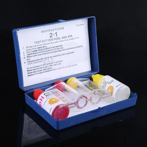 New PH Chlorine Water Quality Test Kit Swimming Pool Hydroponics Aquarium Tester Instruments and Apparatus