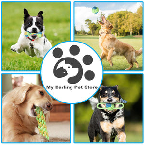 Pet Dog Toys for Large Small Dogs Toy Interactive Cotton Rope Mini Dog Toys Ball for Dogs Accessories Toothbrush Chew Puppy Toy