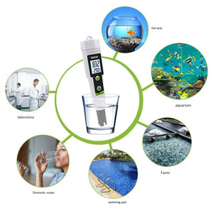 TPH 02154 Salinity Meter, Seawater Hydrometer, Salt Content Detection in Brine, for Pools, Drinking Water, Aquarium