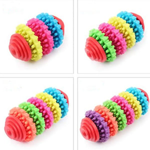 Health Durable Gear Gums Teething Teeth Rubber Pet Cat Dog Toys Pet Dog Puppy Dental Pet Supplies Chew Toys for Large Small Dogs