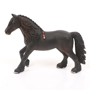 Realistic Animal Horse Models Action & Toy Figures Solid Emulation Appaloosa Harvard Hannover Clydesdale Quarter arabian Horse