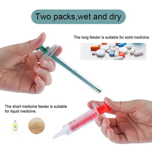 Cat Dog Pill Shooter Medicine Liquid Feeding Dispenser Pet Pill Popper Soft Tip Pet Tablet Pill Feeder for Puppy Kitten