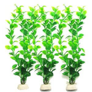 1pcs Artificial Underwater Plants Aquarium Fish Tank Seaweed  Decoration Green Purple Water Grass Viewing Decorations