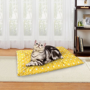 Winter Dog Bed Warm Dog House Soft Pet Sleeping Mattress Plaid Mat Cat Beds Blanket Cushion Small Medium Large Dogs Sofa Kennel