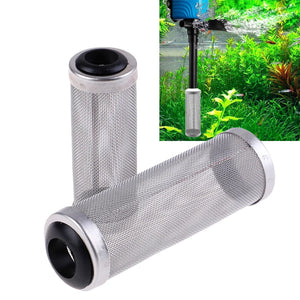 12/16mm Aquarium Inflow Inlet Filter Stainless Steel Mesh Net Guard Fish Tank Filter Accesories Intake Strainer Prefilter Cover