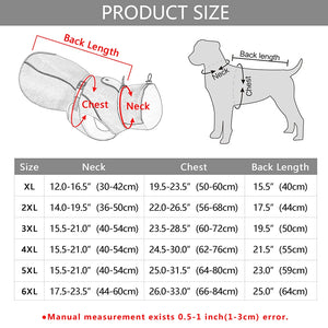 Waterproof Big Dog Clothes Warm Large Dog Coat Jacket Reflective Raincoat Clothing For Medium Large Dogs French Bulldog XL-6XL