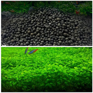 200g Fish Tank Water Plant Fertility Substrate Sand Aquarium Plant Soil Substrate Gravel For Fish Tank Water Moss Grass Lawn