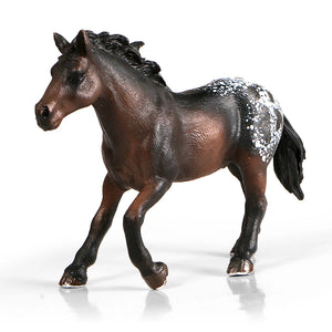 Realistic Animal Horse Models Action & Toy Figures Solid Emulation Appaloosa Harvard Hannover Clydesdale Quarter arabian Horse