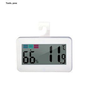 Reptile Thermometer Hygrometer Reptile Glass Container Thermometer Digital Pet Terrarium Reptile Box Thermometer with Suctioncup