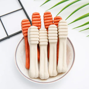 Pet Dog Chew Toy Molar Rod 4 Kinds Taste Snack Beef Stick Health Foods For Small Large Dogs Delicious Chew Food Cleaning Tooth