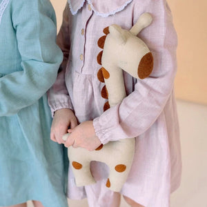 Nordic Style Lovely Stuffed Animal Toy kawaii Bambi Baby Girls Plush Doll Kids Baby Newborns Sleeping Accompany Doll Room Decor