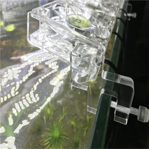 2/3/4/6 fans Silent Waterproof transparent cooling fan aquarium Chiller aquatic fish tank reef coral tank temperature reduce