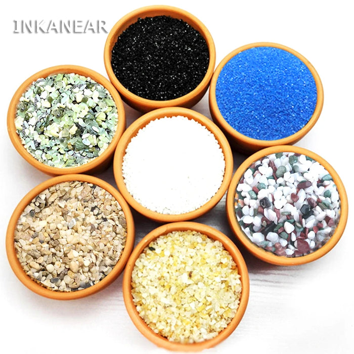 Micro Landscape Garden Decoration Sand Aquarium Water Fountain Mini Stone Miniatures Terrarium Ornament DIY Pebble Rock