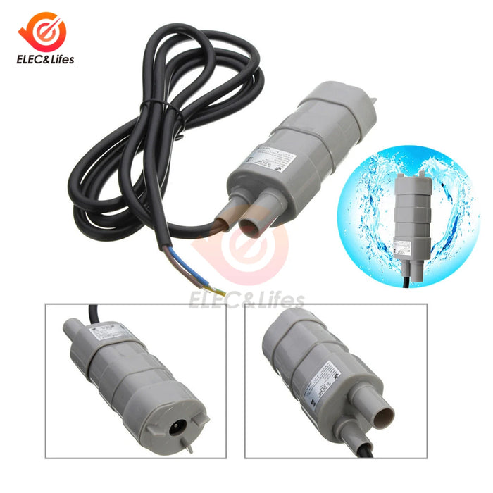 JT-500 600L/H 5M high Pressure DC Submersible Water Pump 12V 24V Three-phase Micro Motor Water Pumps for Aquarium Fish tank pool