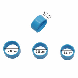 7 colors Chicken Foot Ring 16mm/18mm/20mm Poultry Identification Rings Chicken coop Feeding supplies Duck harness Rings 105 Pcs