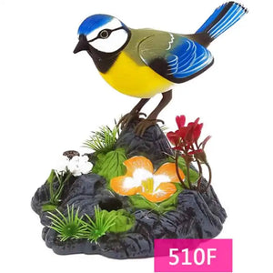 Family pet bird toys talking birds pet birds pet bird cage electric voice control children's toys gift