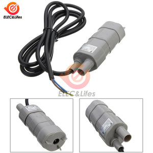 JT-500 600L/H 5M high Pressure DC Submersible Water Pump 12V 24V Three-phase Micro Motor Water Pumps for Aquarium Fish tank pool