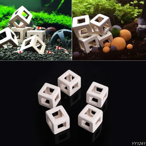 1/5Pc Shrimp Small Fish Ceramic Home Shelter Cave Breeding For Aquarium Fish-Tank HBB Y110-Dropshipping