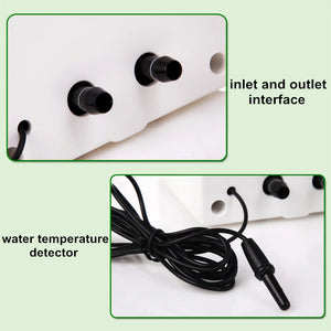 110-240v Aquarium Water Chiller Or Warmer Cooler Semiconductor Temperature Control For Fish Shrimp Tank Marine Coral Reef Tank