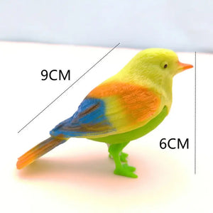 Cute Singing Bird Interactive Electronic Toys Simulation Bird Voice Control Music Educational Toys for Baby Kids Gift Funny Toy