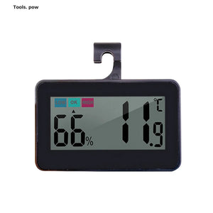 Reptile Thermometer Hygrometer Reptile Glass Container Thermometer Digital Pet Terrarium Reptile Box Thermometer with Suctioncup