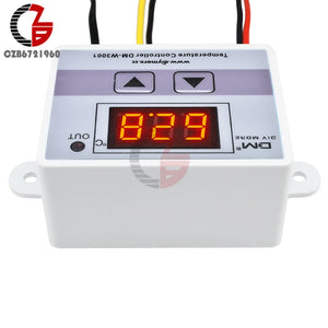 12V 24V 110V 220V Digital Thermostat Temperature Controller Regulator Thermometer Thermoregulator Aquarium Incubator Temp Sensor