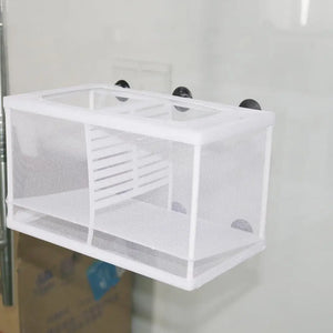 Aquarium Water Isolation Network Hanging Fish Breeding Breeding Isolation Box Aquarium Fish Tank Accessory Two Size Optional 1Pc