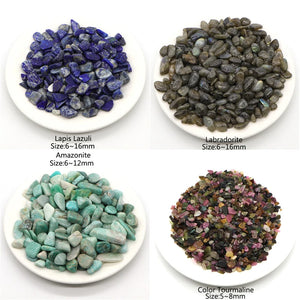 Natural Crystals Quartz Healing Stones Gravel Specimen Jewelry Making Decor Bulk Tumbled Gemstone Home Aquarium Decoration