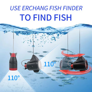 Erchang 7 Inch DVR Underwater Fishing Camera 15M Infrared 24PCS Lights Waterproof Fish Finder Camera For Winter Ice  Fishing