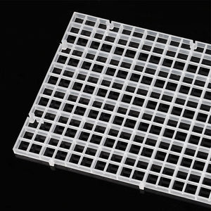 2pcs Gravel Grid Isolation Board Aquarium Separator Free Cut Fish Tank Divider Filtration Net Cleaning Tool Replacement Parts