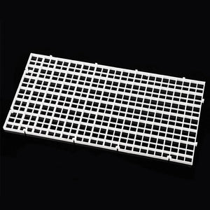 2pcs Gravel Grid Isolation Board Aquarium Separator Free Cut Fish Tank Divider Filtration Net Cleaning Tool Replacement Parts