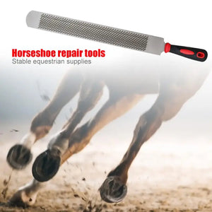 14 Inch Horse Hoof Rasp Trimming File Iron Horseshoe File Farrier Horseshoe Repair Tools Stable Equestrian Supplies