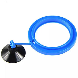 Aquarium Fish Portable Feeding Fish Accessories Feeder Station Floating Square Circle with Suction Cup Easy to feed Accessories