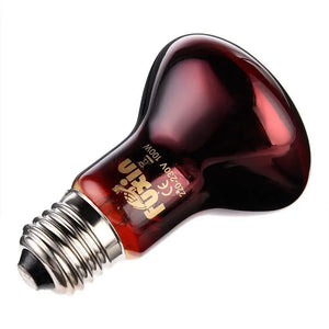 Led Red Reptile Night Light UVA Infrared Heat Lamp Ceramic Bulb For Snake Lizard Reptile Habitat Decorations Accessories