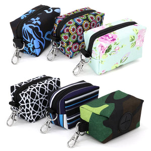 Nylon Dog Poop Bag Holder Protable Dogs Cat Waste Bag Dispenser Outdoor Pet Snack Bags For Dogs Cats Pets Garbage Bags Organizer