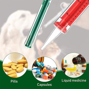 Cat Dog Pill Shooter Medicine Liquid Feeding Dispenser Pet Pill Popper Soft Tip Pet Tablet Pill Feeder for Puppy Kitten