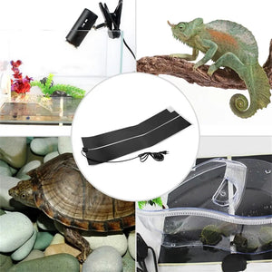 HOT 80x28CM 45W Reptile Heat Mat Reptile Terrarium Climbing Pet Heating Warm Pads Temperature Controller Mats Reptiles Supplies